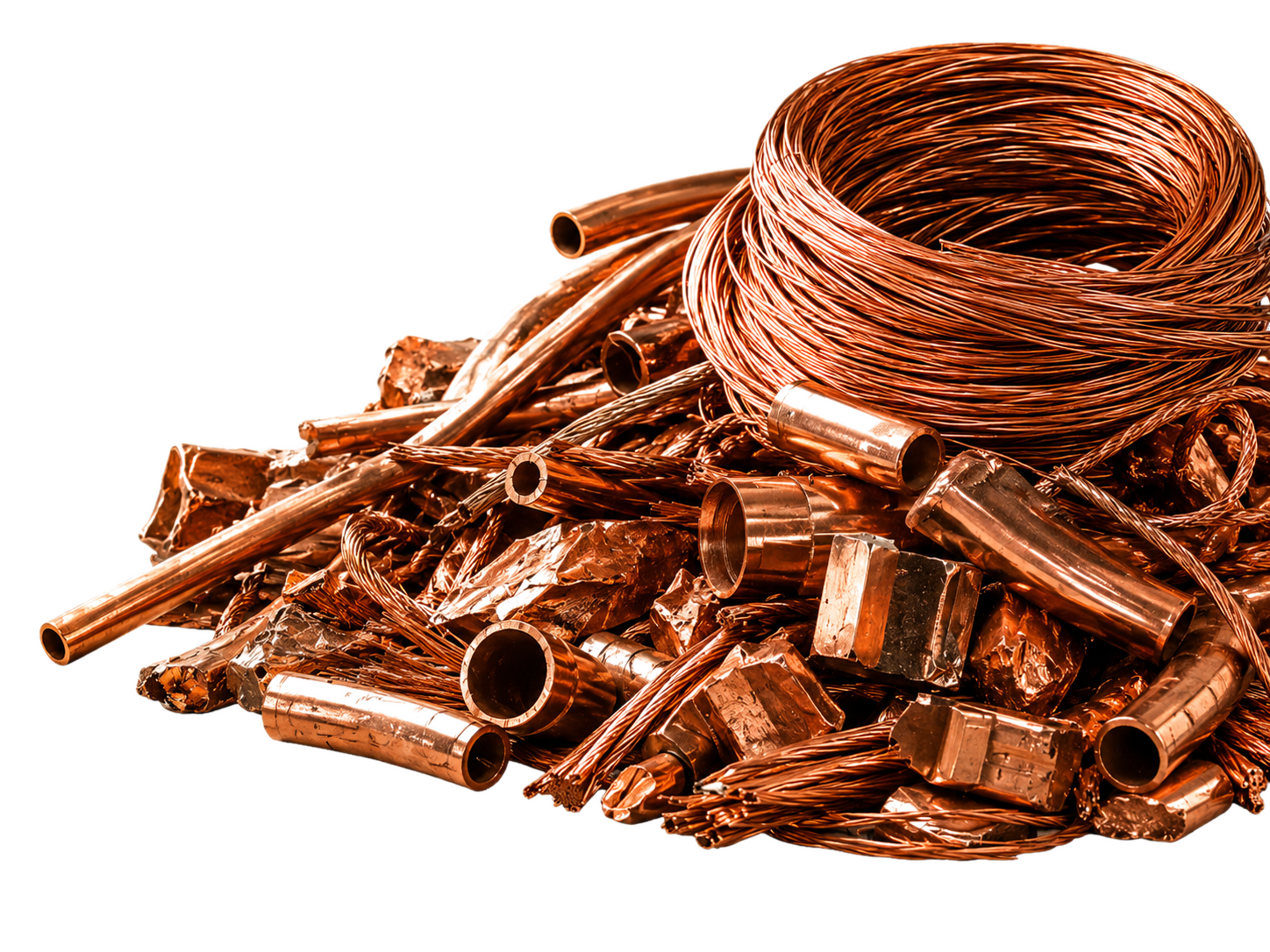 Sucata de cobre mel e cobre misto — Metallium